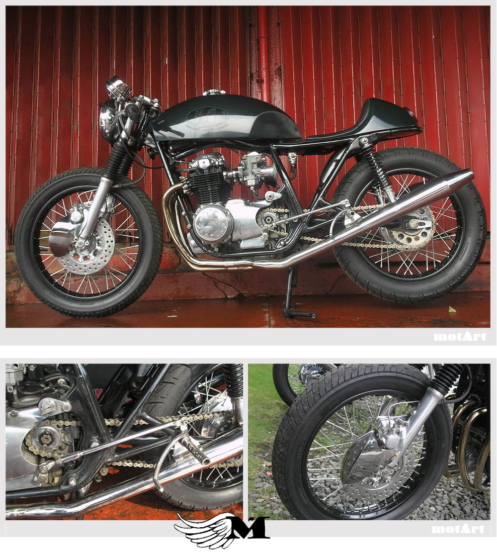 Motart Pinas 550 By Benjie S Cafe Racers