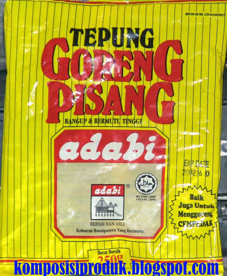 Resepi Goreng Pisang Adabi Lamaran T