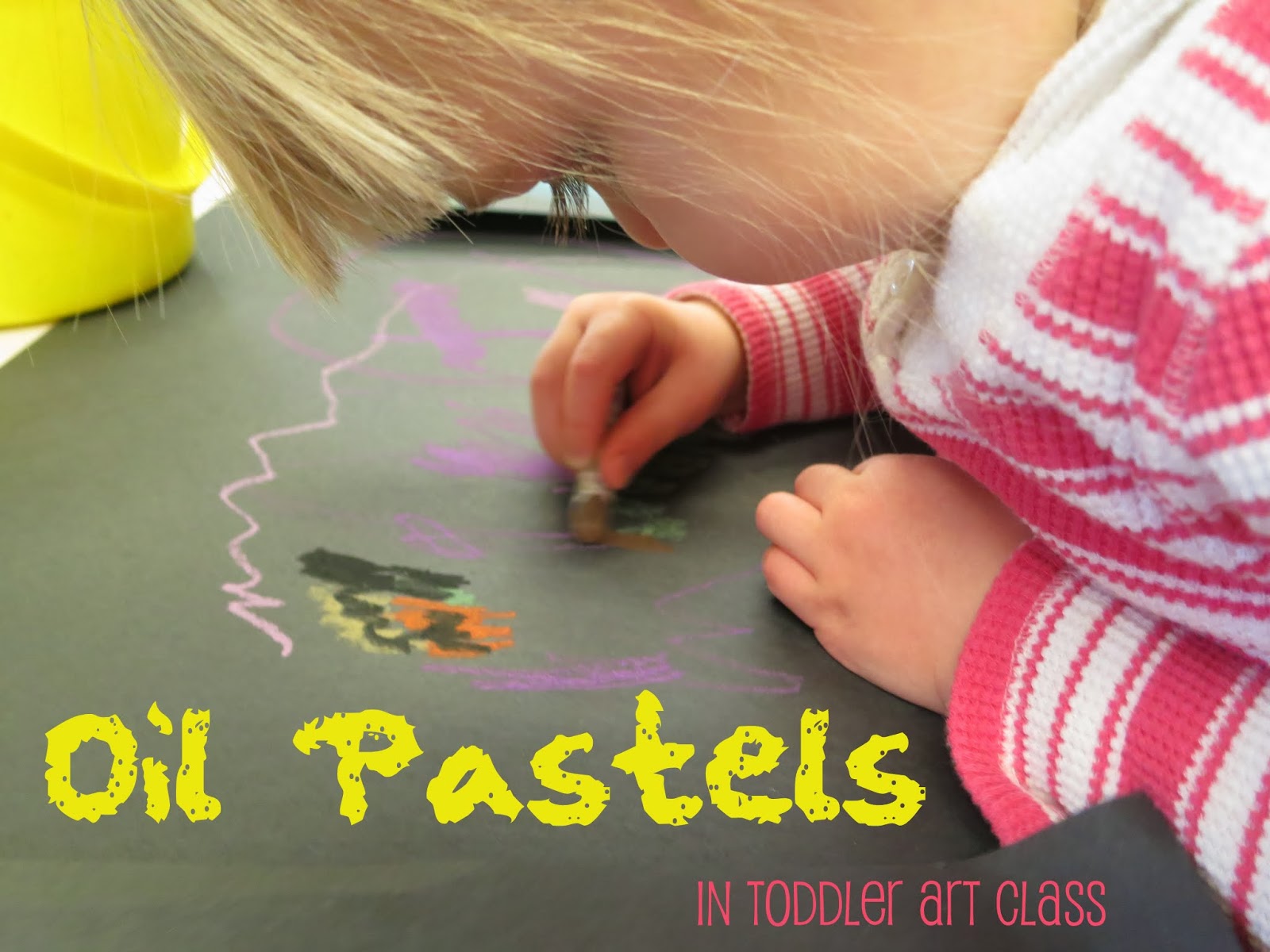 http://librarymakers.blogspot.com/2014/02/toddler-art-class-oil-pastels.html