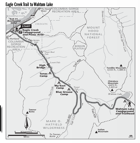 Eagle Creek Trail 22 miler
