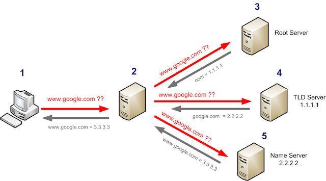 6 Steps To Explain How Dns Works Want2host