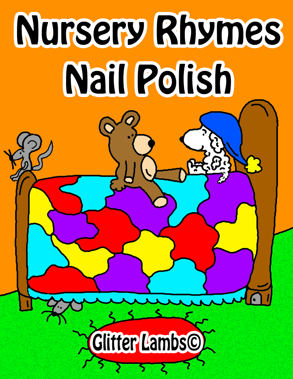 Glitter Lambs Nursery Rhymes Glitter Lambs Nail Polish NEW