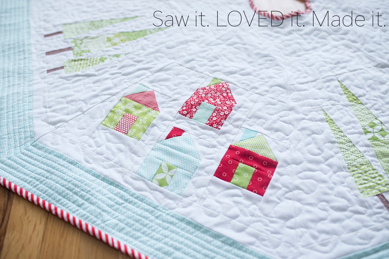 Winter Wonderland Christmas Tree Skirt Saw it. LOVED IT. Made it.