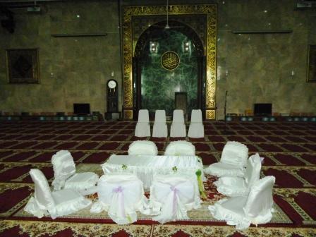 Pernikahan di Masjid Agung Sunda Kelapa Menteng GITA SALON