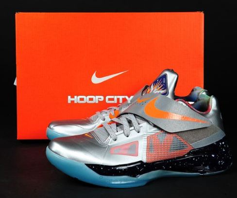 nike zoom kd iv galaxy