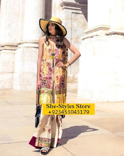 Shehla Chatoor Luxury Lawn 2017 Summer Collection