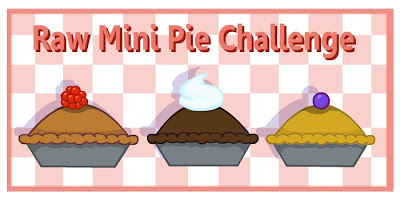 Raw Mini Pie Challenge