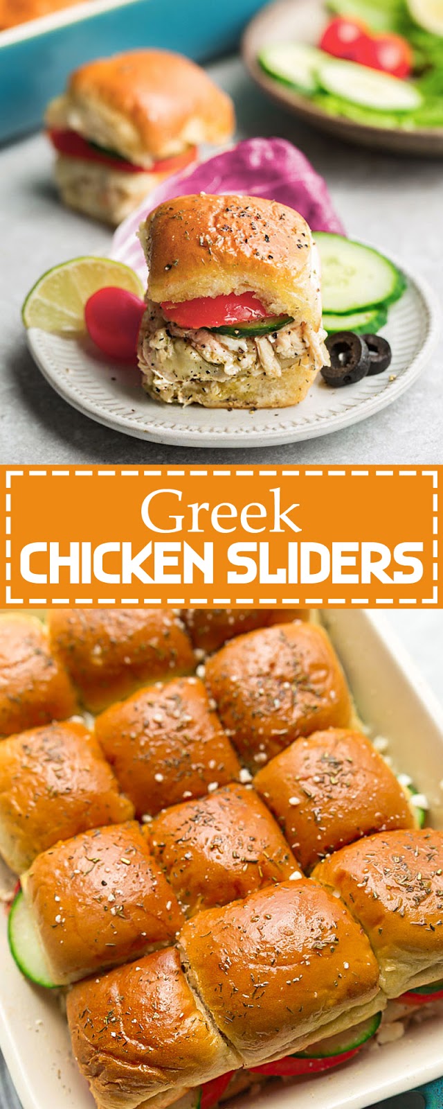 GREEK CHICKEN SLIDERS