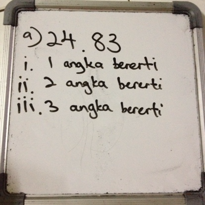 Matematik Tingkatan 3 Angka Bererti  rintatir