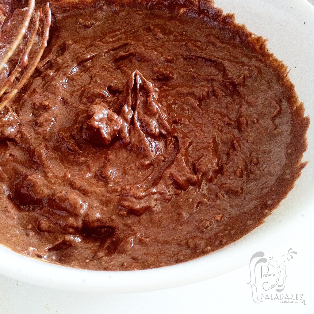 Poesía Culinaria . Sabores de Nati: Mousse de chocolate, mermelada de