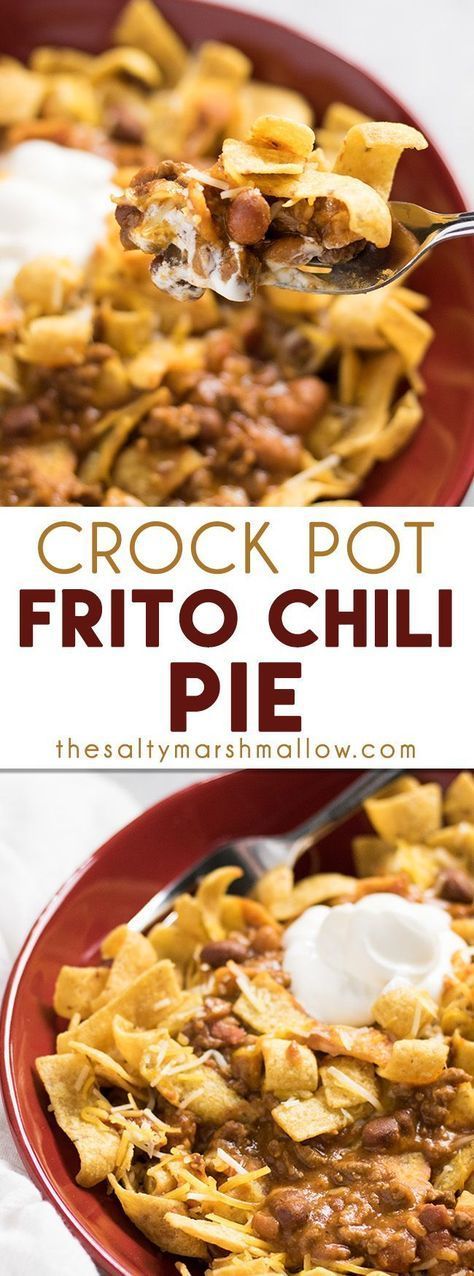 Crockpot Chili Frito Pie Recipe Lavonda Food Crockpot Frito Chili Piê A Rêcipê For Madê Simplê Using Your Homêmadê With Plênty Of Chêddar Chêêsê And Crunchy Fritos