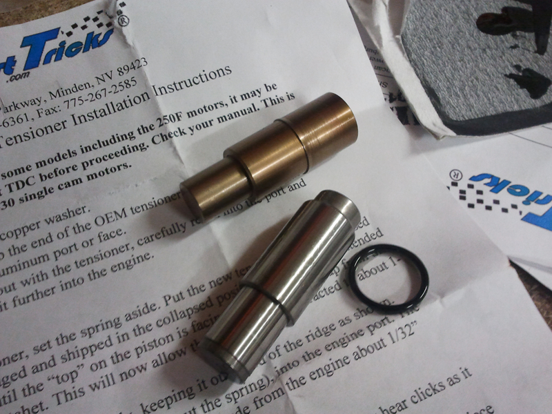 The House, The Car, The Kids... DirtTricks Cam Chain Tensioner