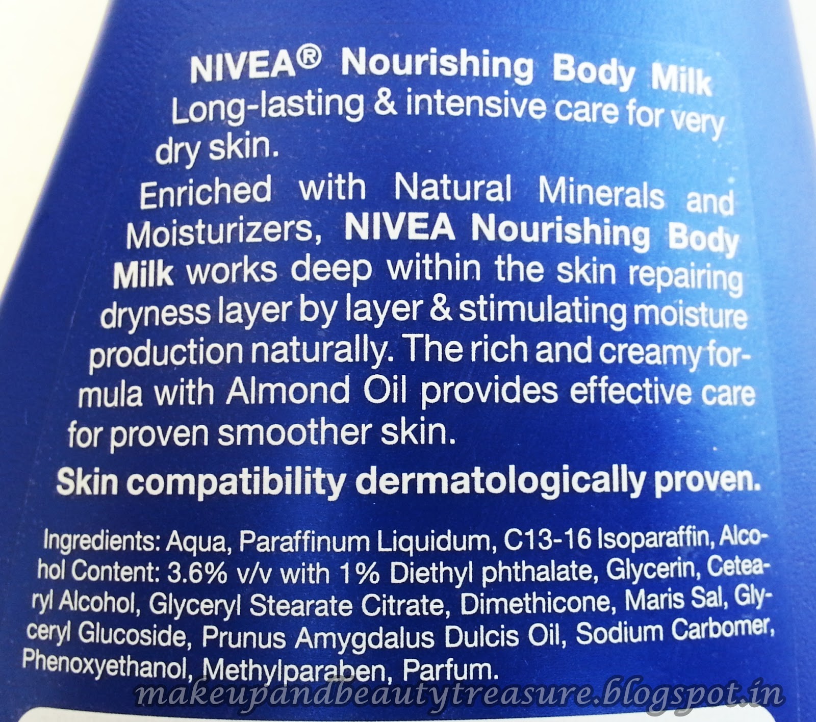 best makeup beauty mommy blog of india: Nivea Nourishing Body Milk Review