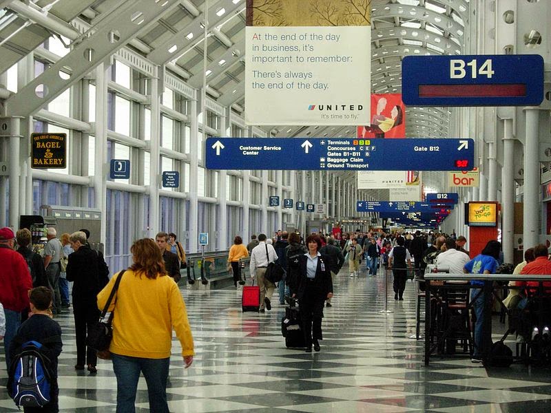 Worlds Top 10 Busiest Airports | Chicago O'Hare International Airport, USA – 67 million passengers each year