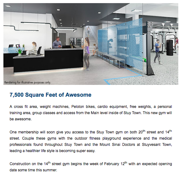 EV Grieve A gym for Stuy Town on 14th Street — aka '7,500 Square Feet of Awesome'