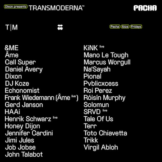 Los invitados de la fiesta de Dixon en Pacha