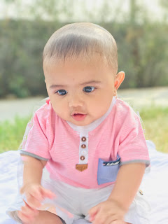 5 months baby boy photoshoot