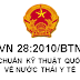 QCVN 28:2010/BTNMT - Quy chuẩn kỹ thuật quốc gia về nước thải Y Tế