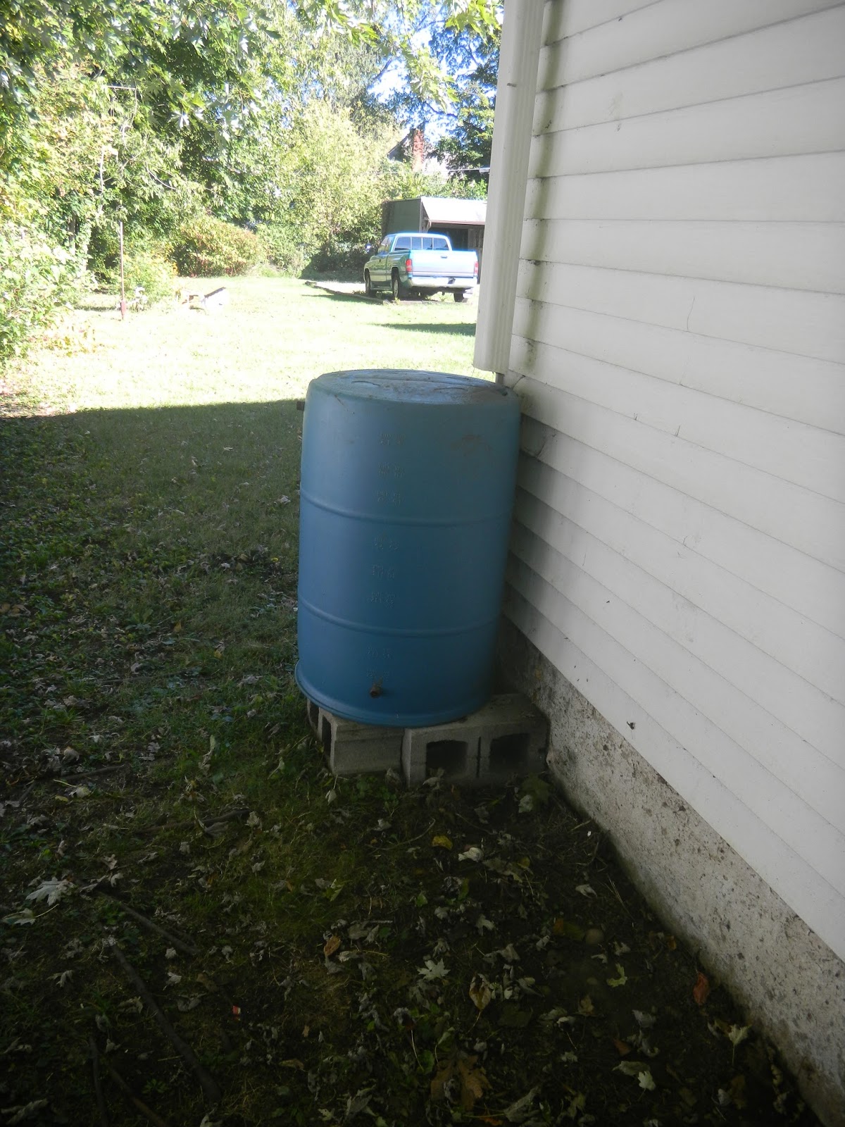 Concha's Comments Winterize Your Rain Barrel