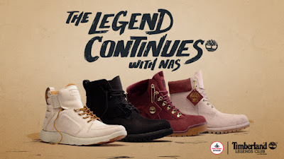Foot Locker And Timberland Team Up With Hip-Hop Legend Nas To Launch Fall 2017 Legends Collection / www.hiphopondeck.com