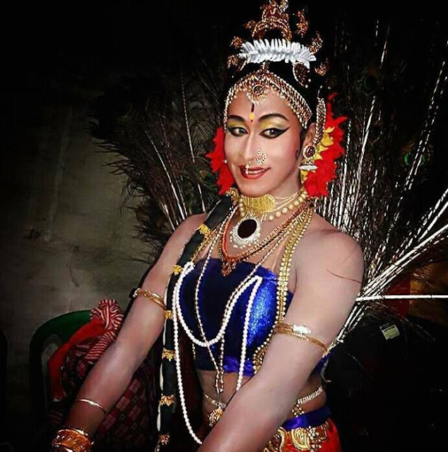 Crossdressing Bharatanatyam Dancer from India Story Of Crossdressing