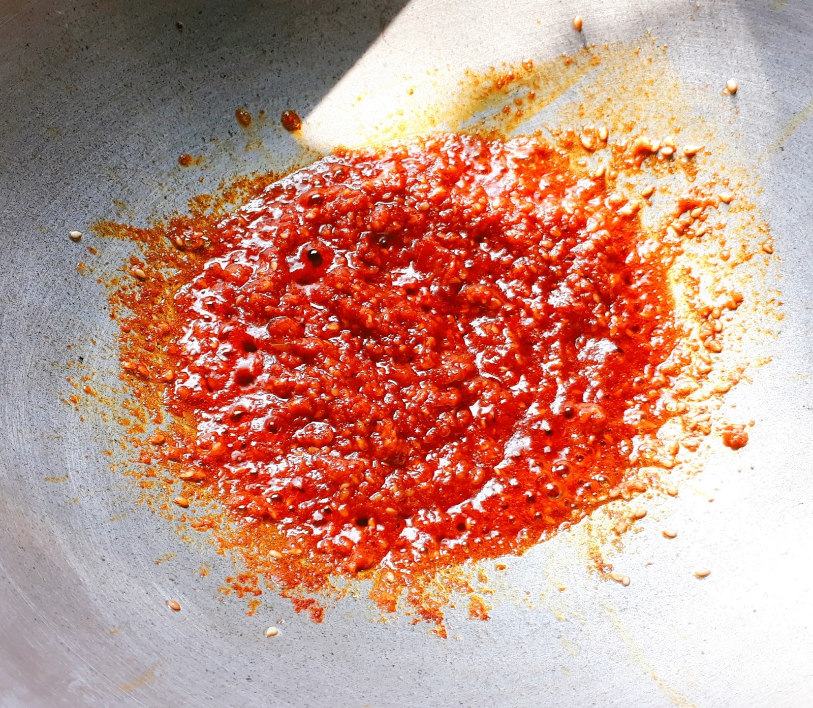 Gorkhali Til ( Sesame seeds) Aloo Dum Nepali food The Yellow Cheese