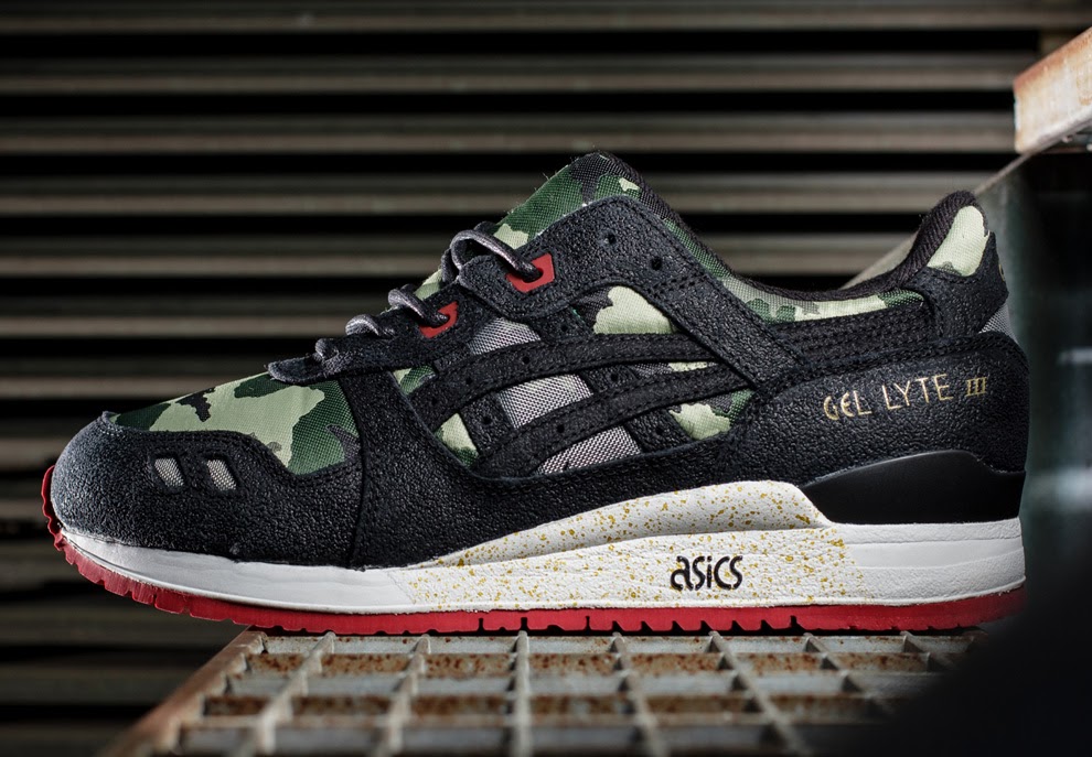 asics camo sneakers