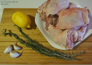 Pollo asado limón romero receta pasos horno ingredientes