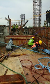 Waterstop PVC digunakan untuk sambungan konstruksi & sambungan menerus beton