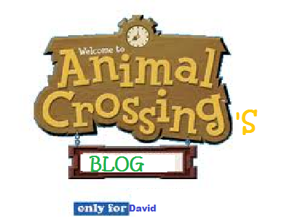 Animal Crossing's Blog