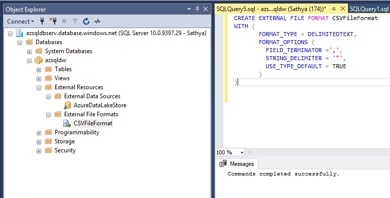 All about SQLServer: How to load data from Azure Data Lake Store into ...