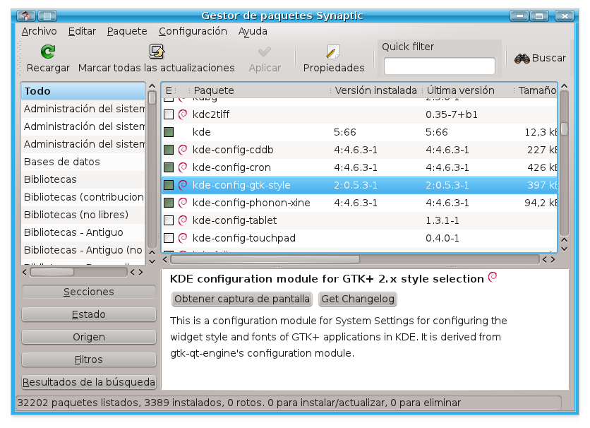 UsuarioDebian: Integración de aplicaciones GTK+ en KDE