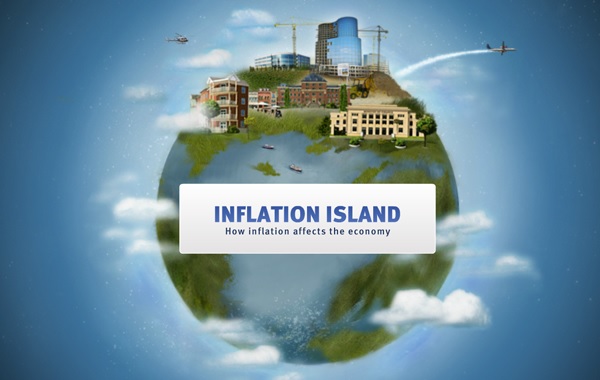 Inflation island