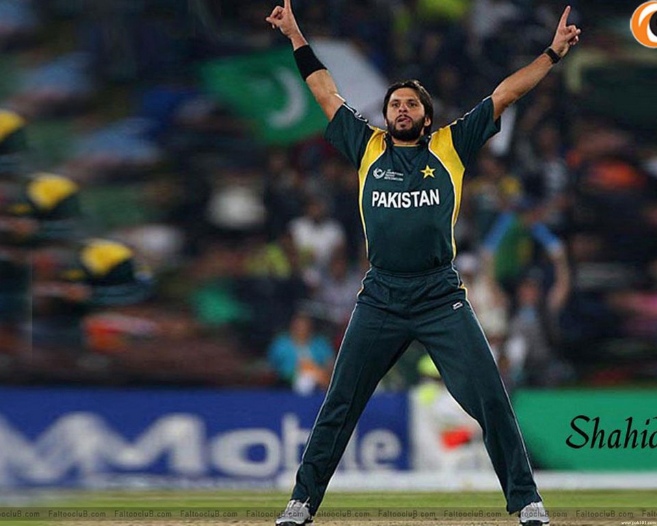 Shahid Afridi HD Wallpapers, Images, Photos, Pictures.