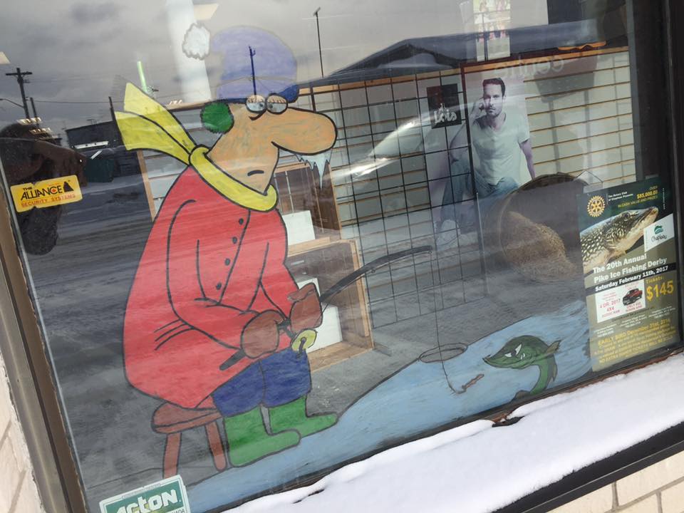 The Michael J Morris Report Chapleau Village Shops window display