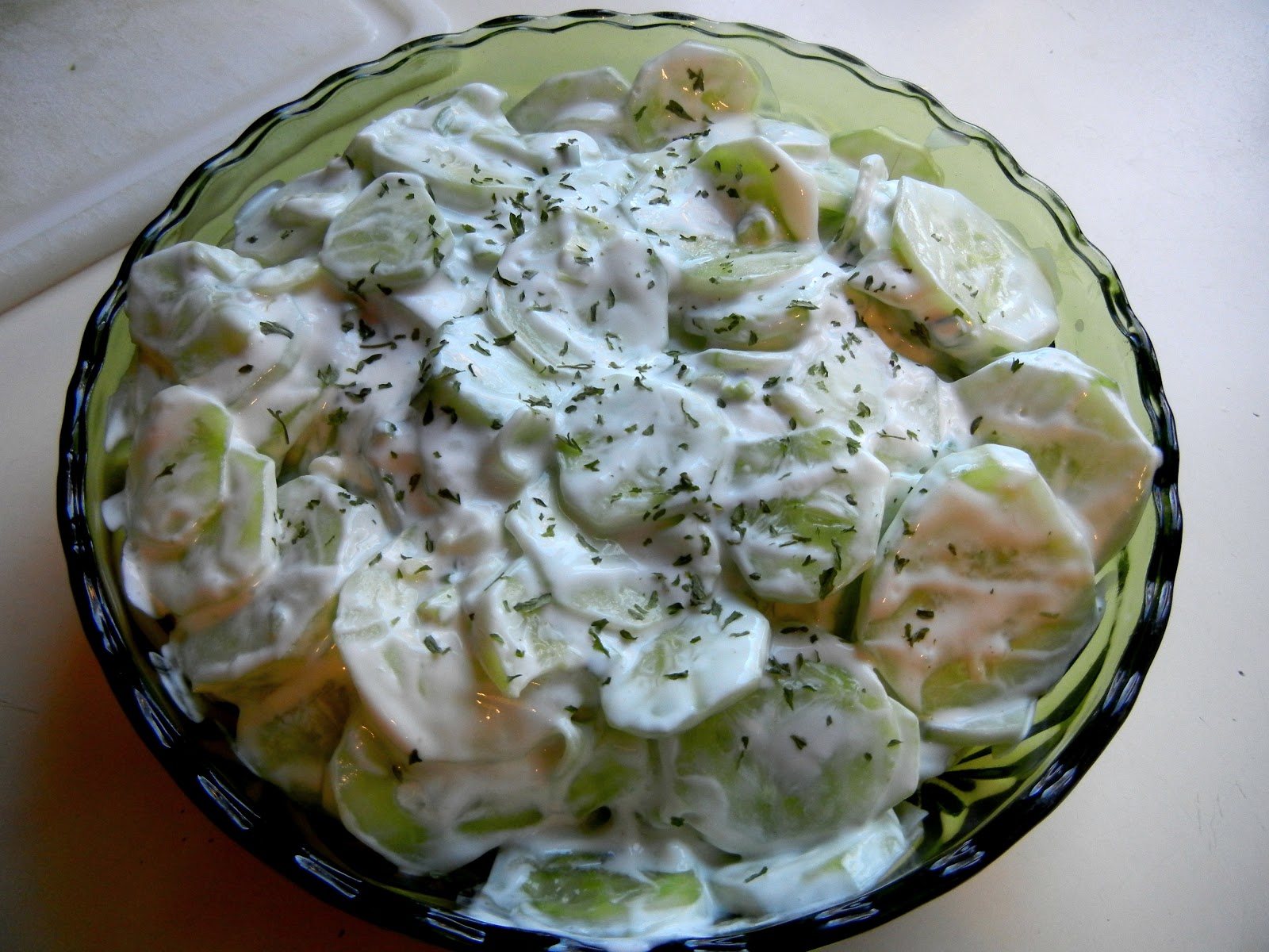 Polish Cucumber Salad
