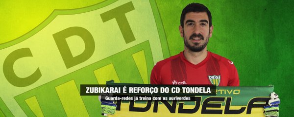 Oficial: El Tondela firma a Zubikarai