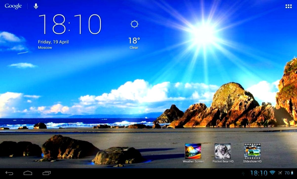 App Weather Screen Live Wallpaper DE   YouTube