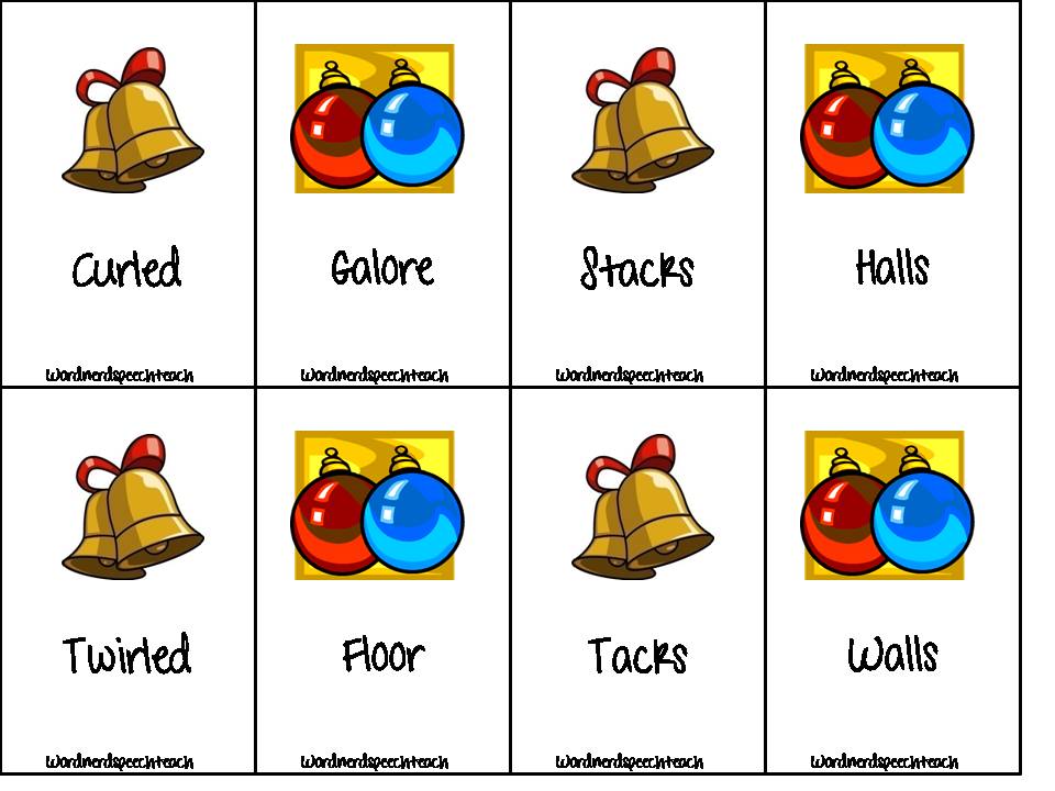 Word Nerd Speech Teach: Mooseltoe!!! (A Literature-Based Activity Pack ...