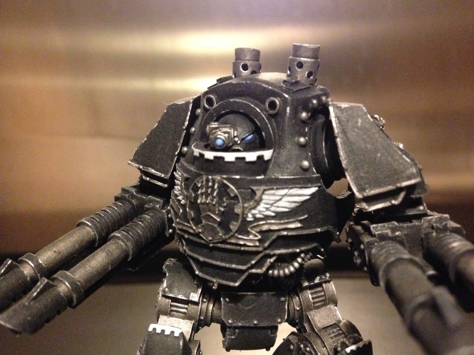 Battle Bunnies PreHeresy Iron Hands Contemptor Dreadnought