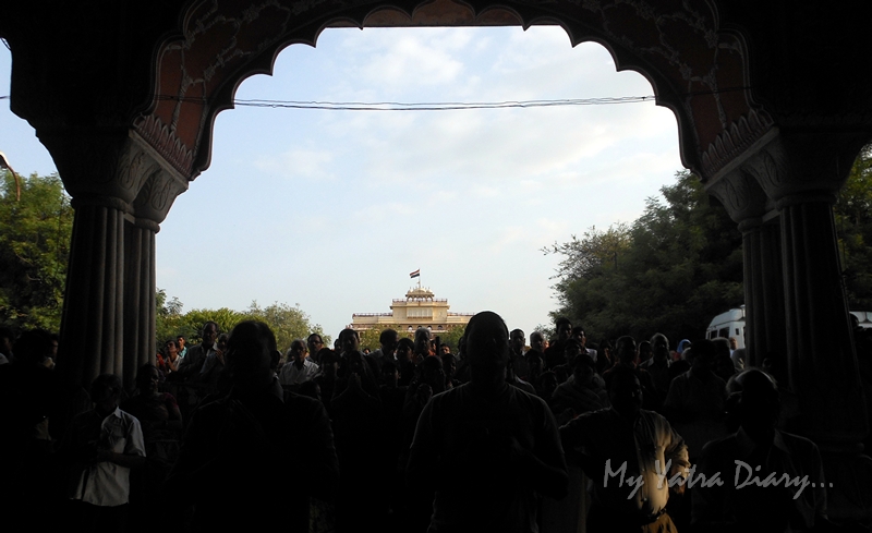 City Palace -Govind Devji Temple, courtyard, Rajasthan