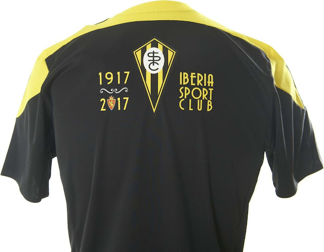 レアル・サラゴサ 2016-17 ユニフォーム-イベリアSC100周年記念