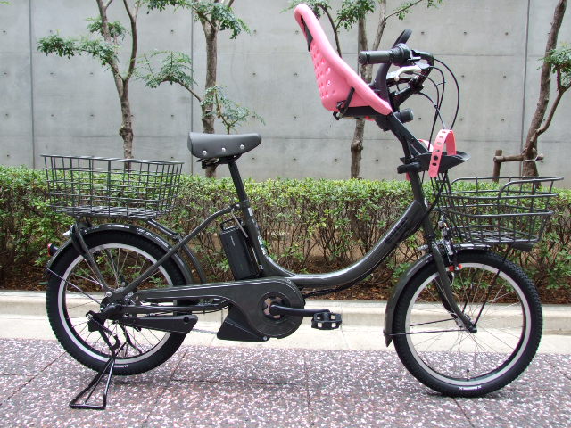 (決まりました)2人乗り自転車　ブリヂストンbikke & チャイルドシートYEPP 白　非アシスト 決まりました)2人乗り自転車 ブリヂストンbikke & チャイルドシート