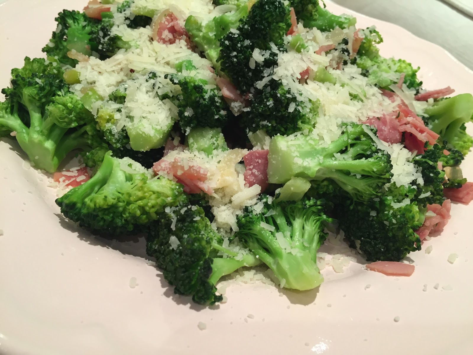 Groni&amp;#39;s Kitchen: Brokkoli mit Schinken und Parmesan