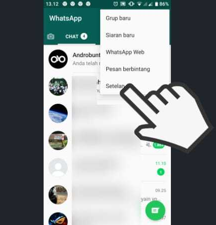 Tutorial Mudah Cara Menghilangkan Status Online di WhatsApp
