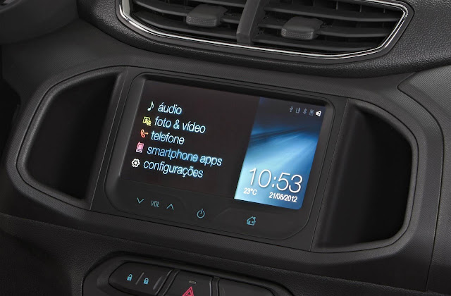 Novo Chevrolet Onix - interior