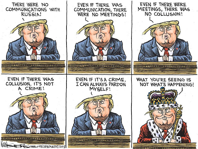 Image:  Six frames of Donald Trump speaking.  Frame One:  