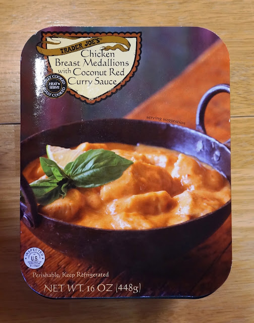 Exploring Trader Joe's Trader Joe's Chicken Breast Medallions With Coconut Red Curry Sauce