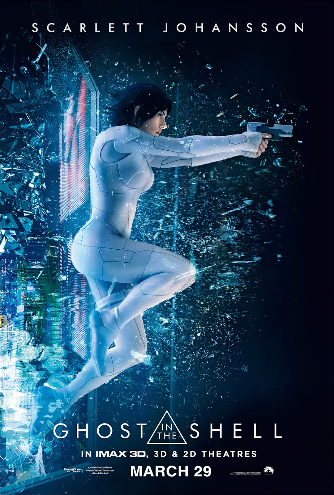 Ghost In The Shell 2 Screening LOOK: New GHOST IN THE SHELL Banner and Poster Goes Futuristic and