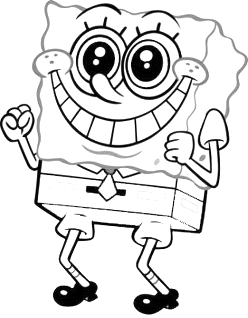 coloring pages of sopngebob - photo #34